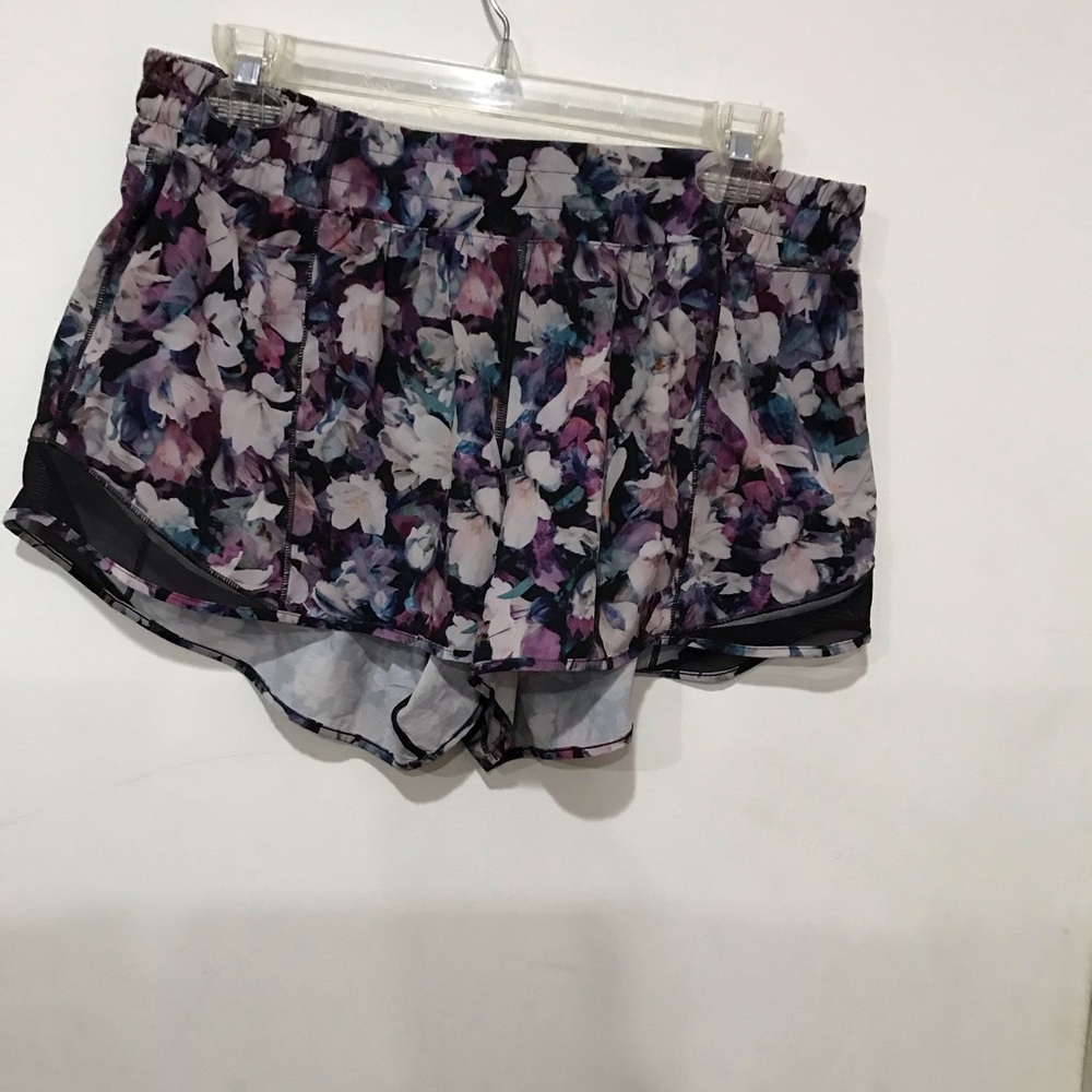 Lululemon Athletica Multicolor Floral Shorts